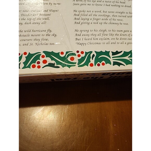 Vintage Christmas Puzzle Will The Real Santa? By Bill Bell 1000 Pieces US Jigsaw - Picture 8 of 8